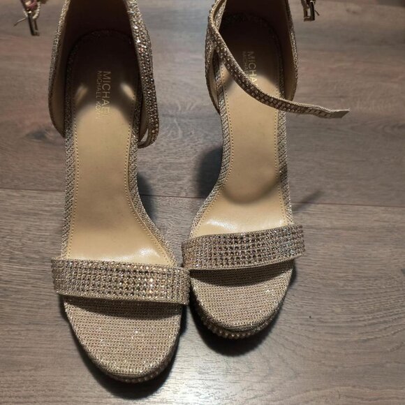 Michael Kors Size 8 Rhinestone Heels - Picture 3 of 4